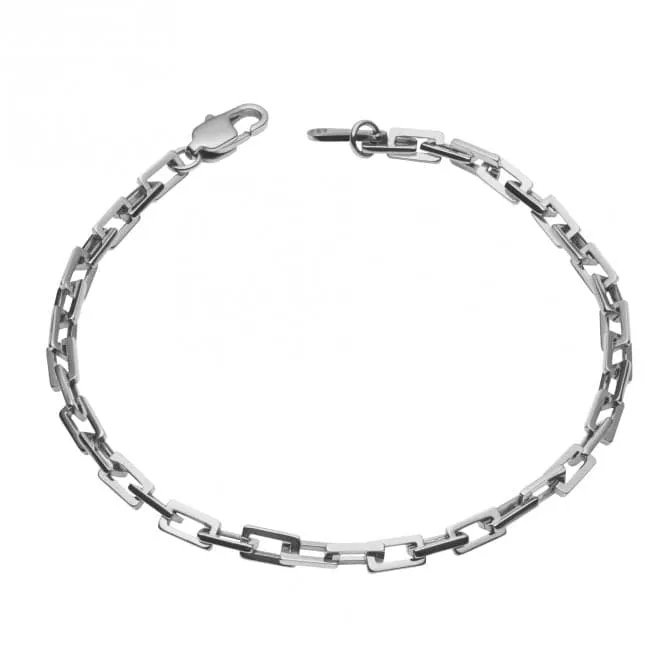 Rectangle Link Chain Bracelet B5407