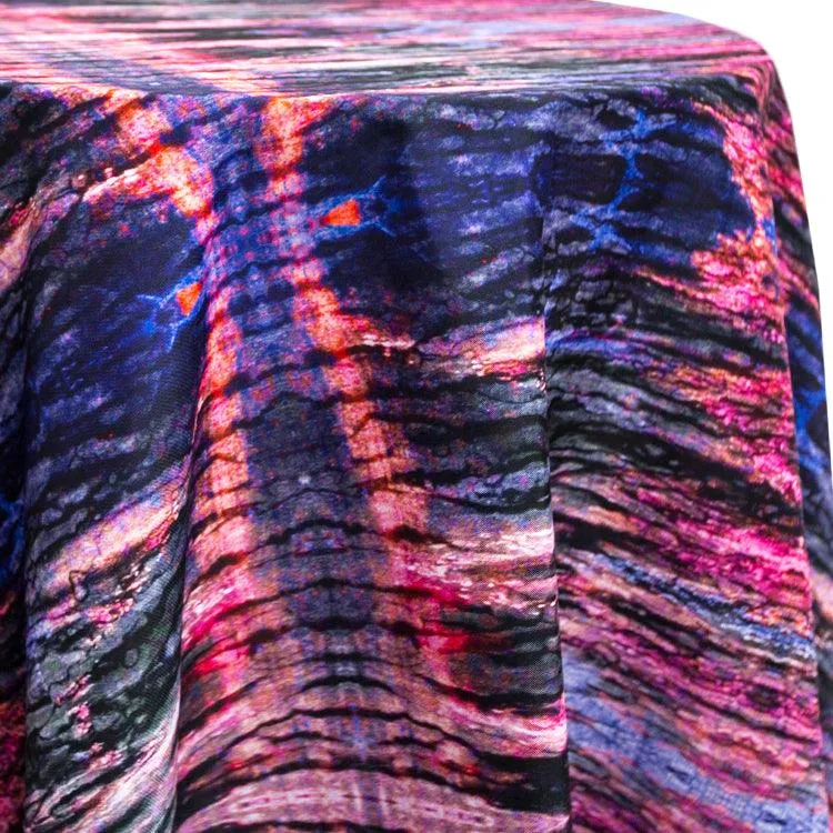 Rectangular Psychedelic Tablecloth Prints