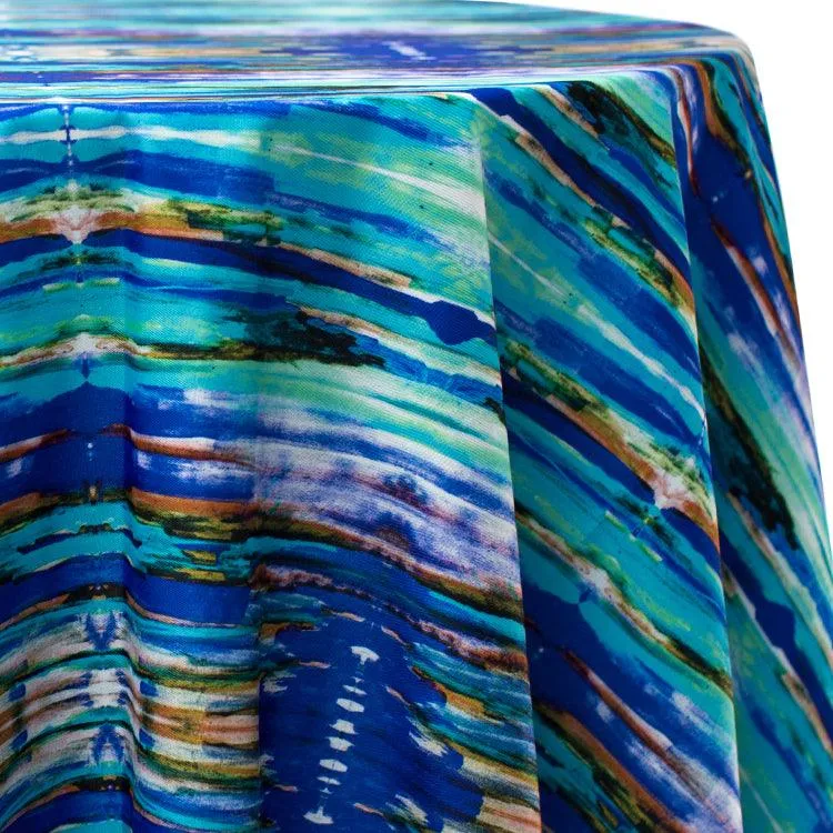 Rectangular Psychedelic Tablecloth Prints