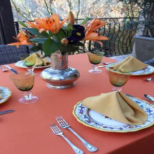 Rectangular Spun Poly Tablecloth