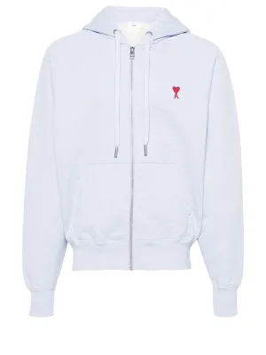 Red Adc Zipped Hoodie