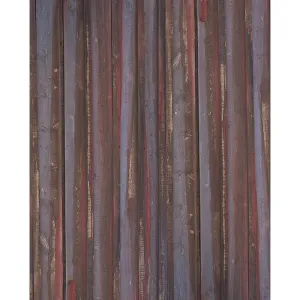 Red and Gray Wood Printed Backdrop