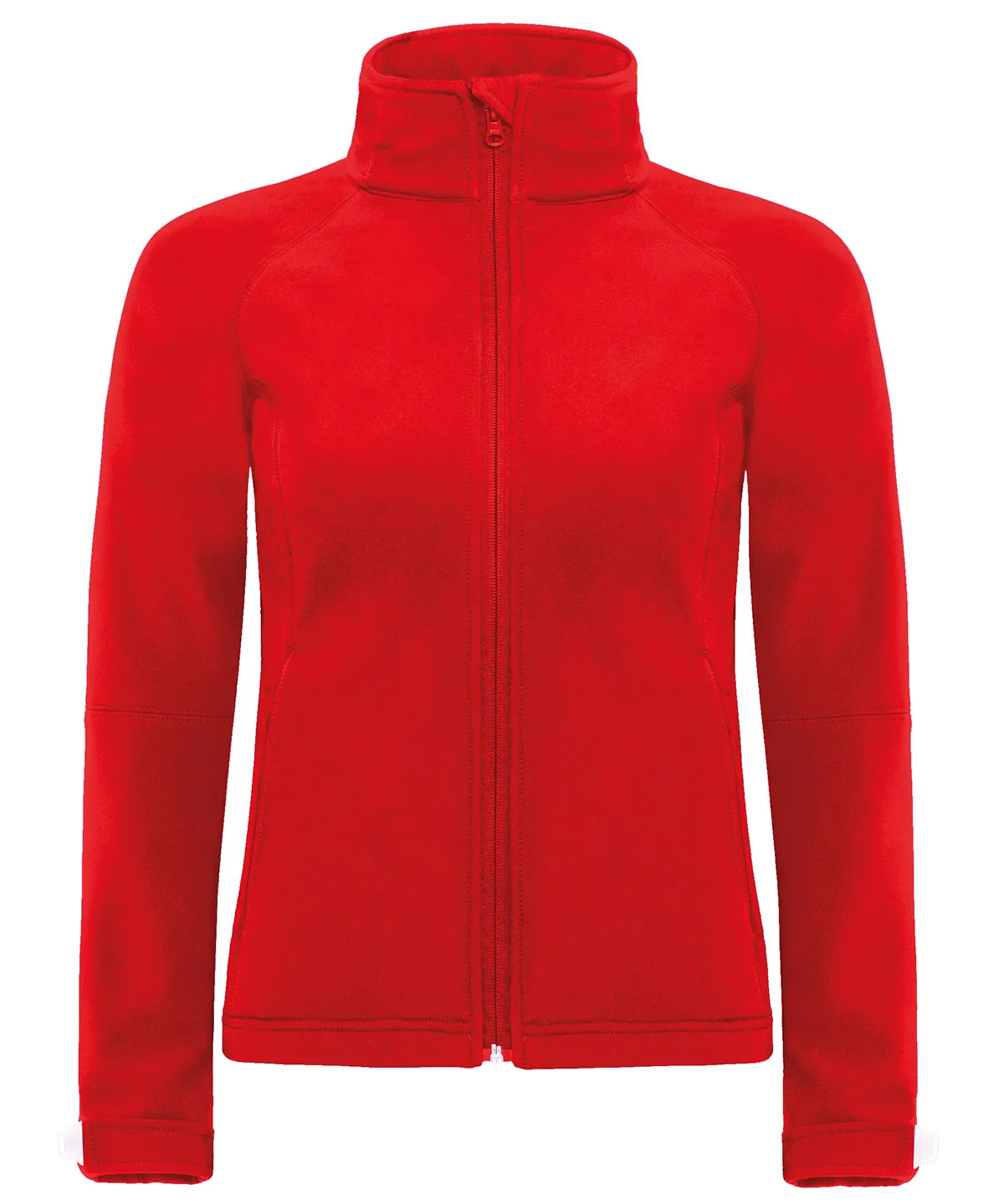 Red - B&C Hooded softshell /women