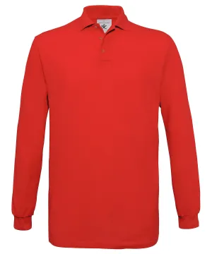 Red* - B&C Safran long sleeve