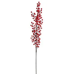 Red Berry Spray 90cm