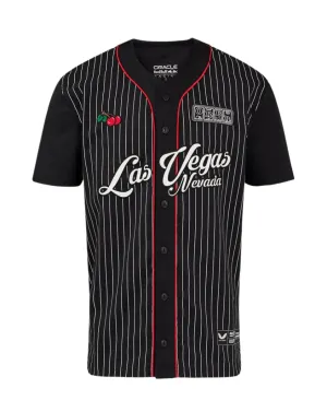 Red Bull Racing F1 Special Edition Las Vegas GP Baseball Jersey - Black