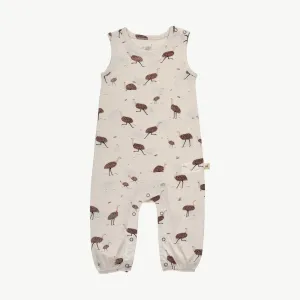 Red Caribou Babies Tank Jumpsuit