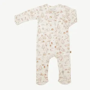 Red Caribou - Organic Pima Cotton Convertible Romper - The Story