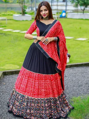 Red Color Chaniya Choli For This 2023 Navratri Season