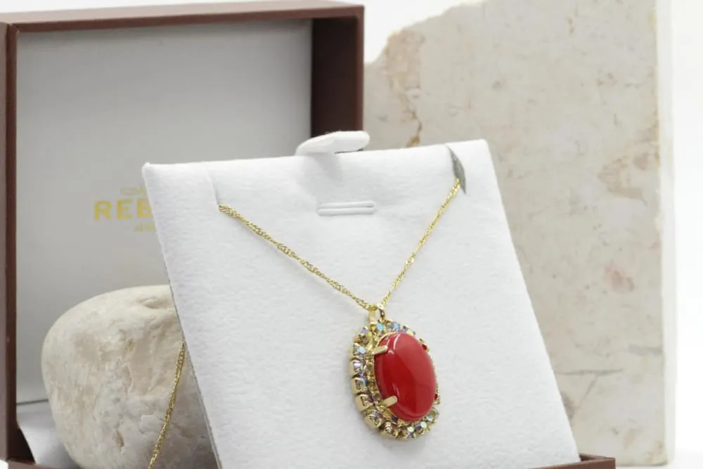 RED CORAL NECKLACE