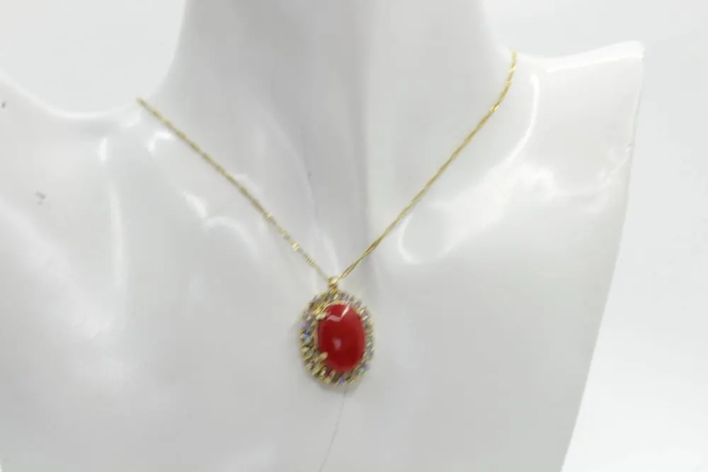 RED CORAL NECKLACE