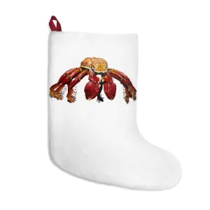 Red Crab Christmas Stockings