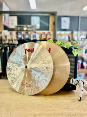 Red Cymbals | Traditional Series | 15” Hi Hats