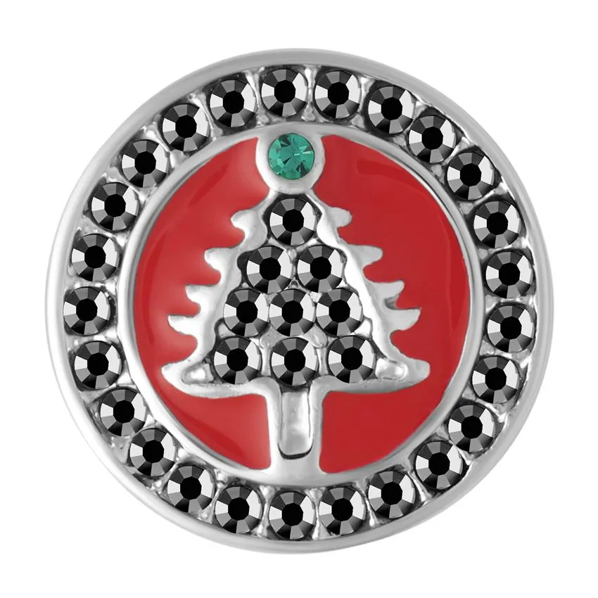 Red Enamel Hematite Tree