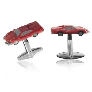 Red Ferarri Cufflinks