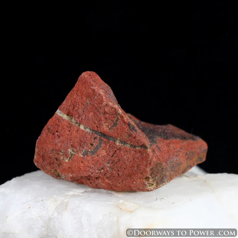 Red Fire Azeztulite Crystal Azozeo Activated Raw