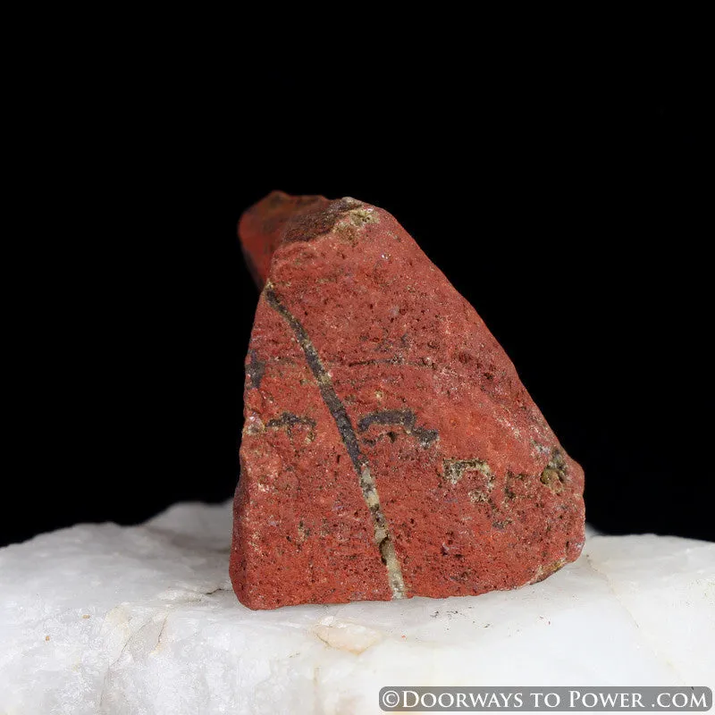 Red Fire Azeztulite Crystal Azozeo Activated Raw