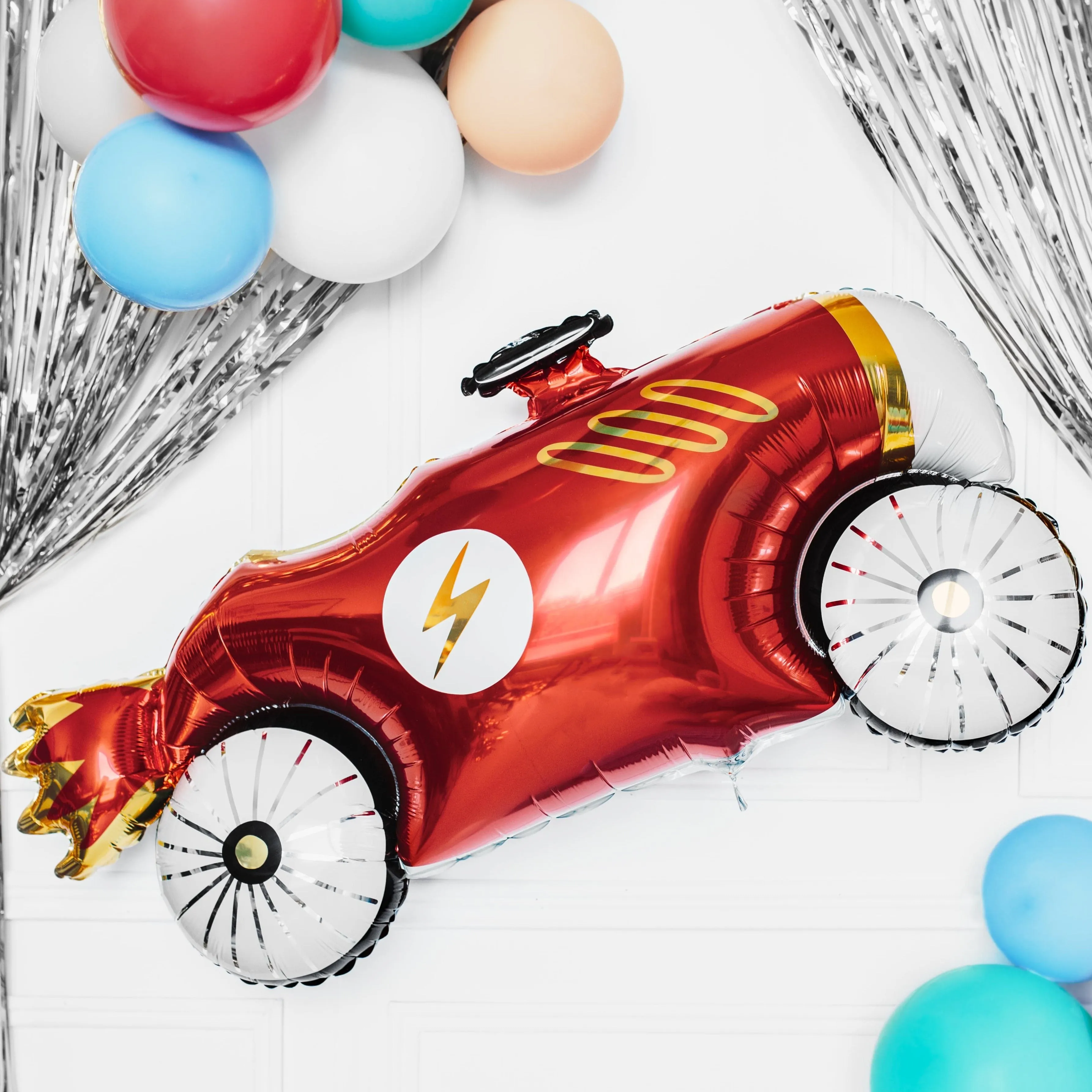 Red Foil Car Balloon