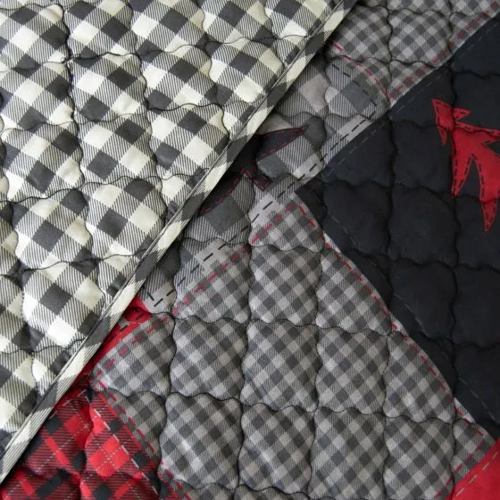 Red Forest Quilted Collection