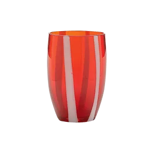 Red Gessato Tumbler