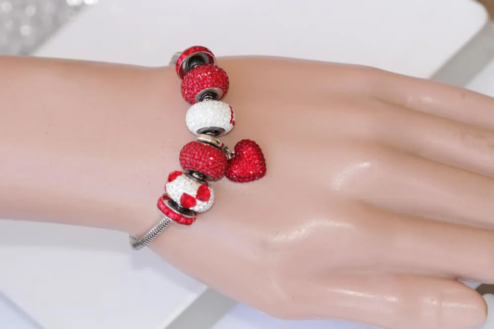 RED HEART BRACELET