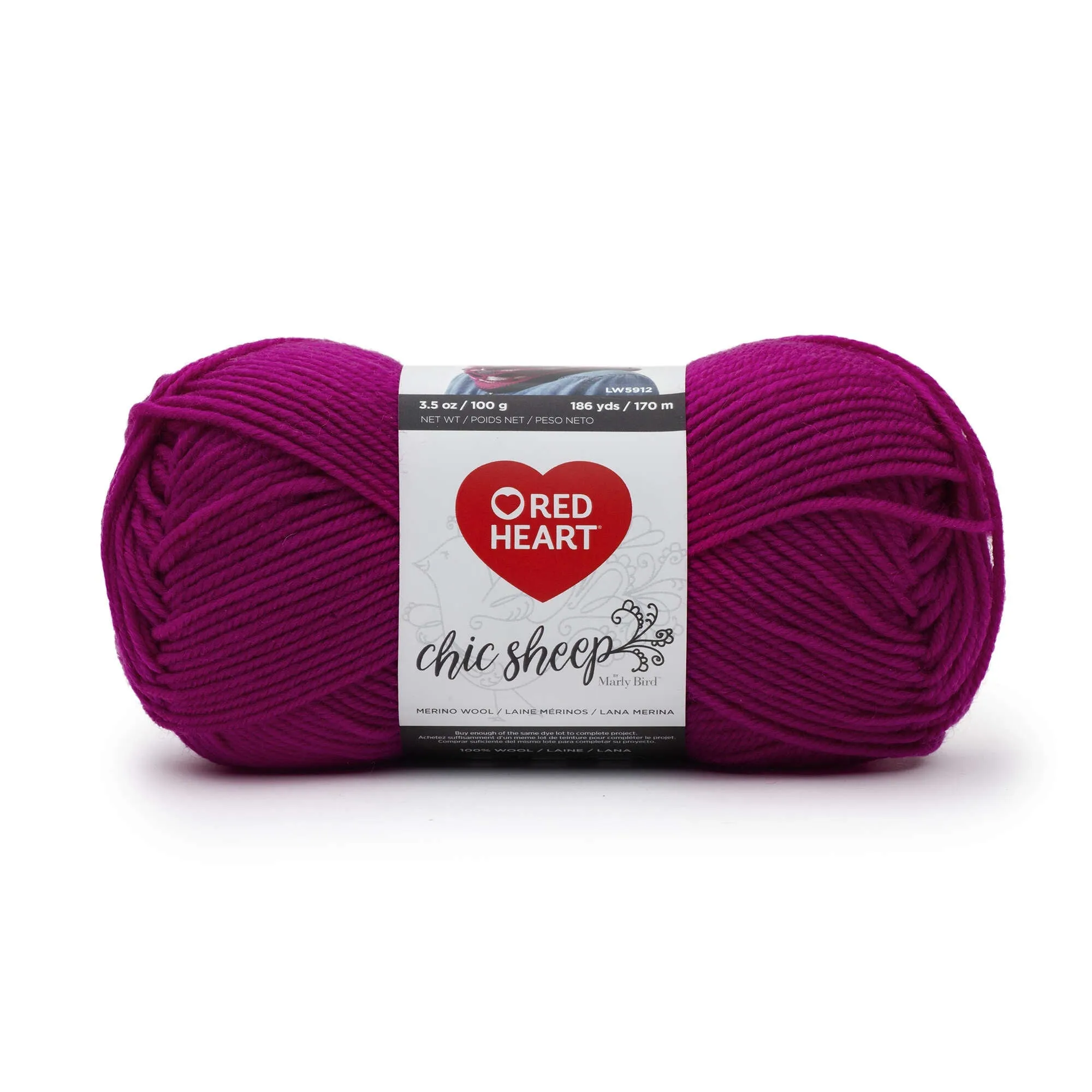 Red Heart Chic Sheep Yarn - Discontinued shades