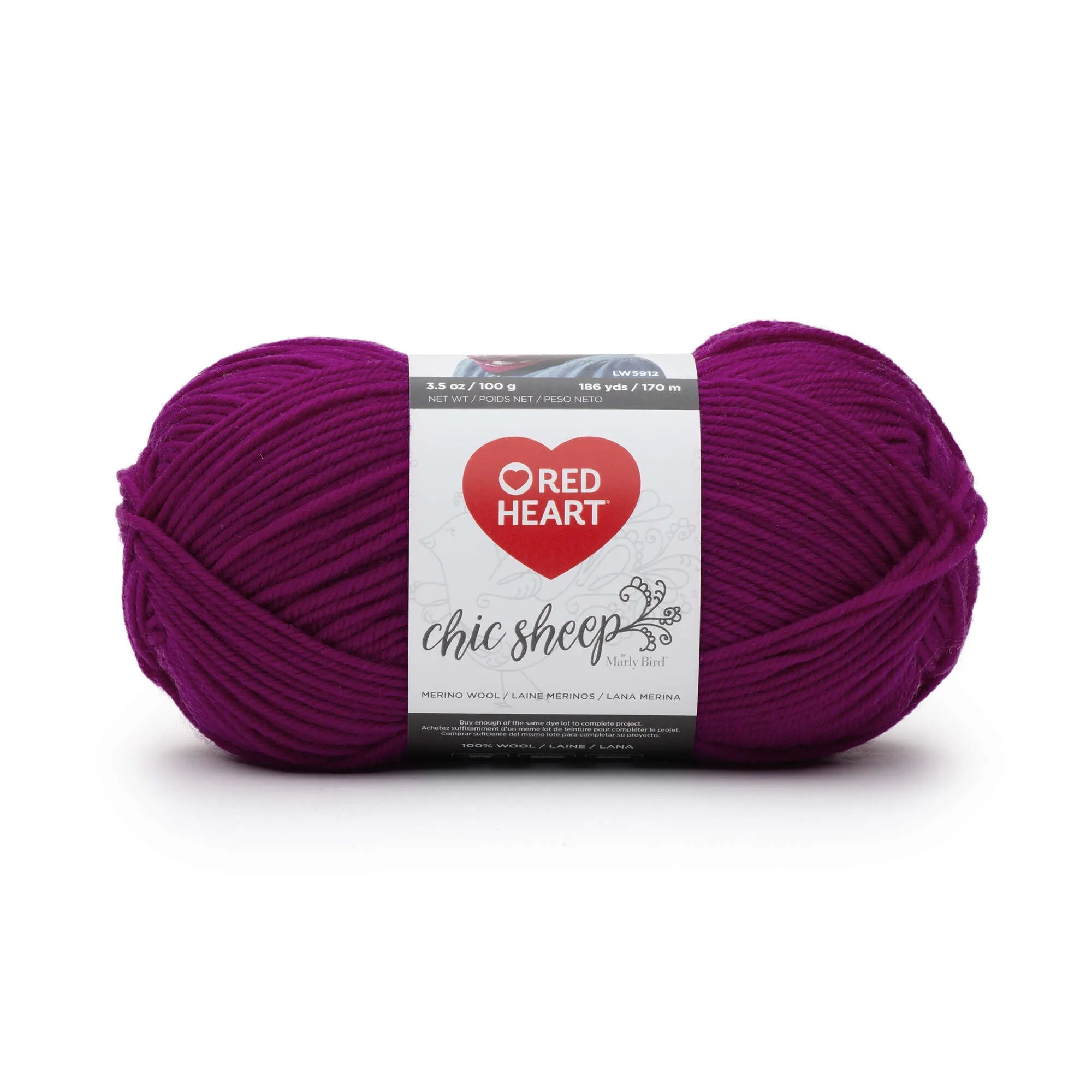 Red Heart Chic Sheep Yarn - Discontinued shades