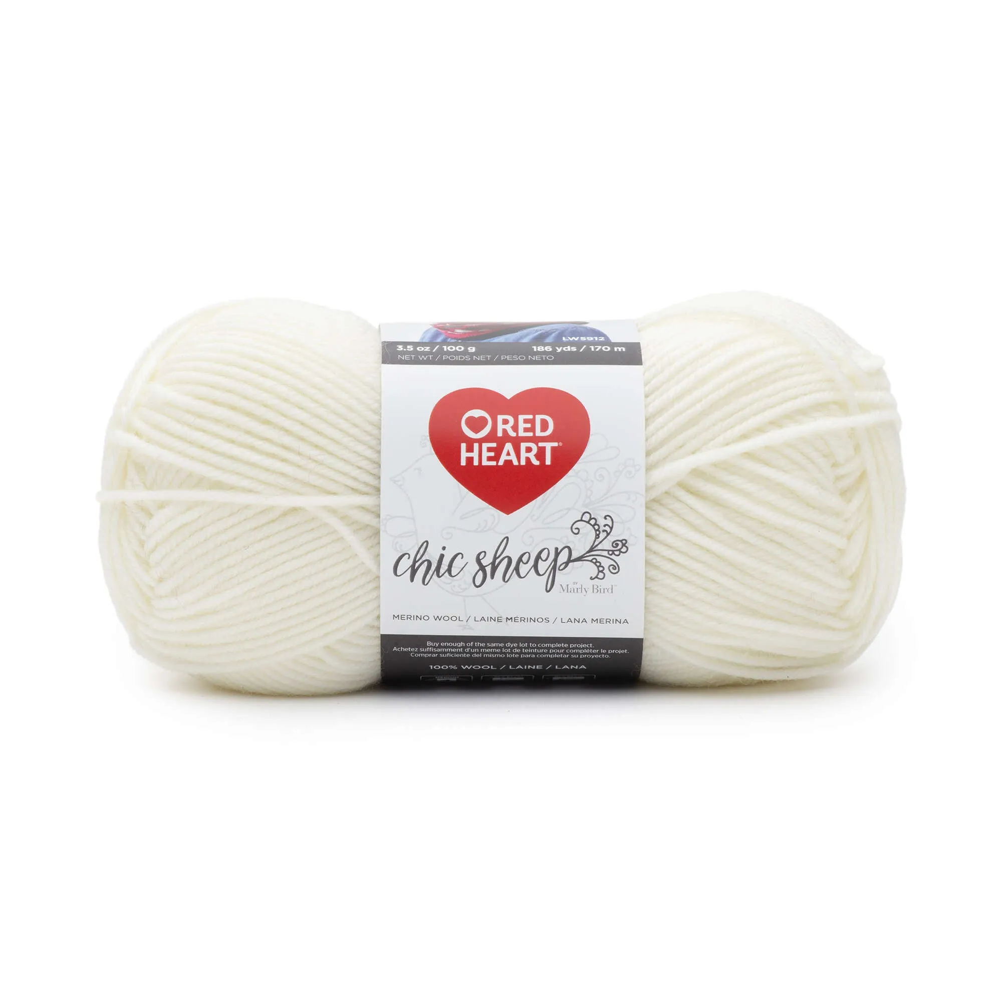 Red Heart Chic Sheep Yarn - Discontinued shades