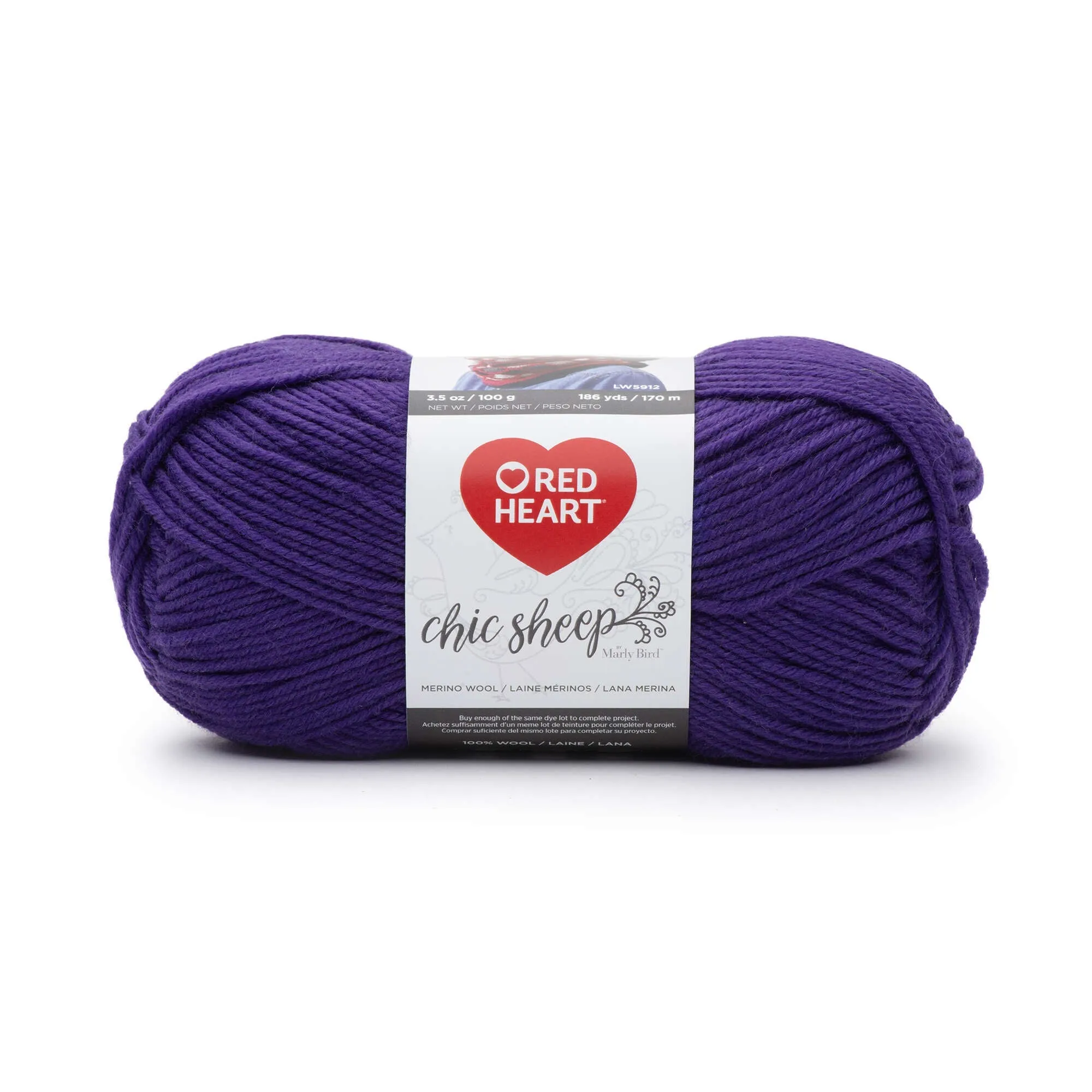 Red Heart Chic Sheep Yarn - Discontinued shades