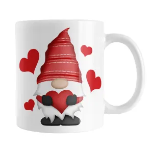 Red Heart Gnome Mug