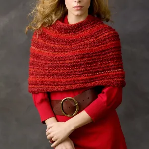 Red Heart Knit Captivating Cowl