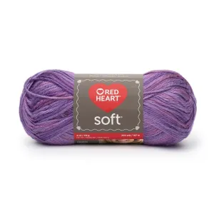 Red Heart Soft Yarn Plummy