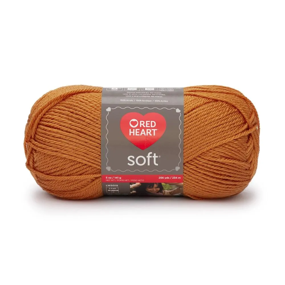 Red Heart Soft Yarn Tangerine