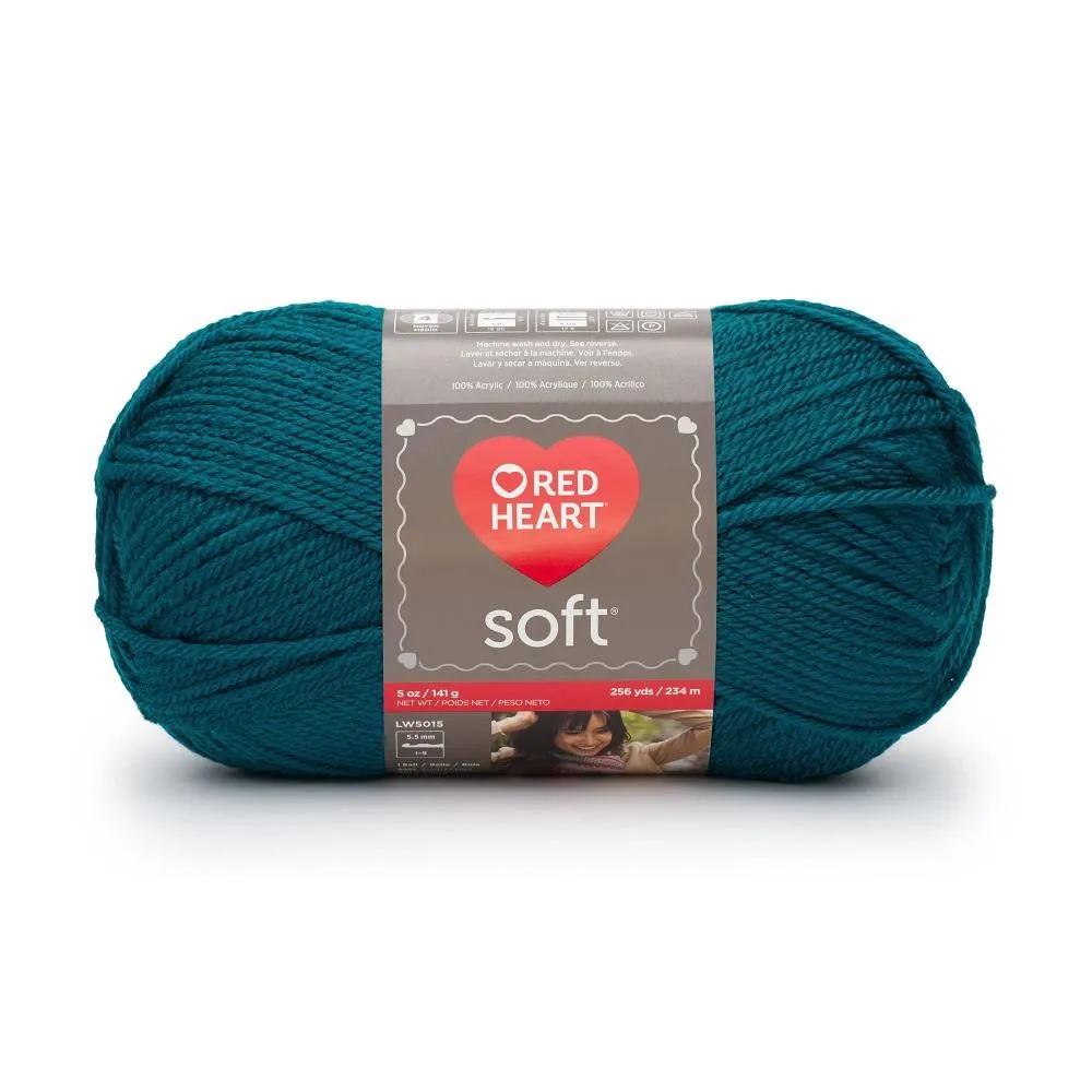 Red Heart Soft Yarn Teal