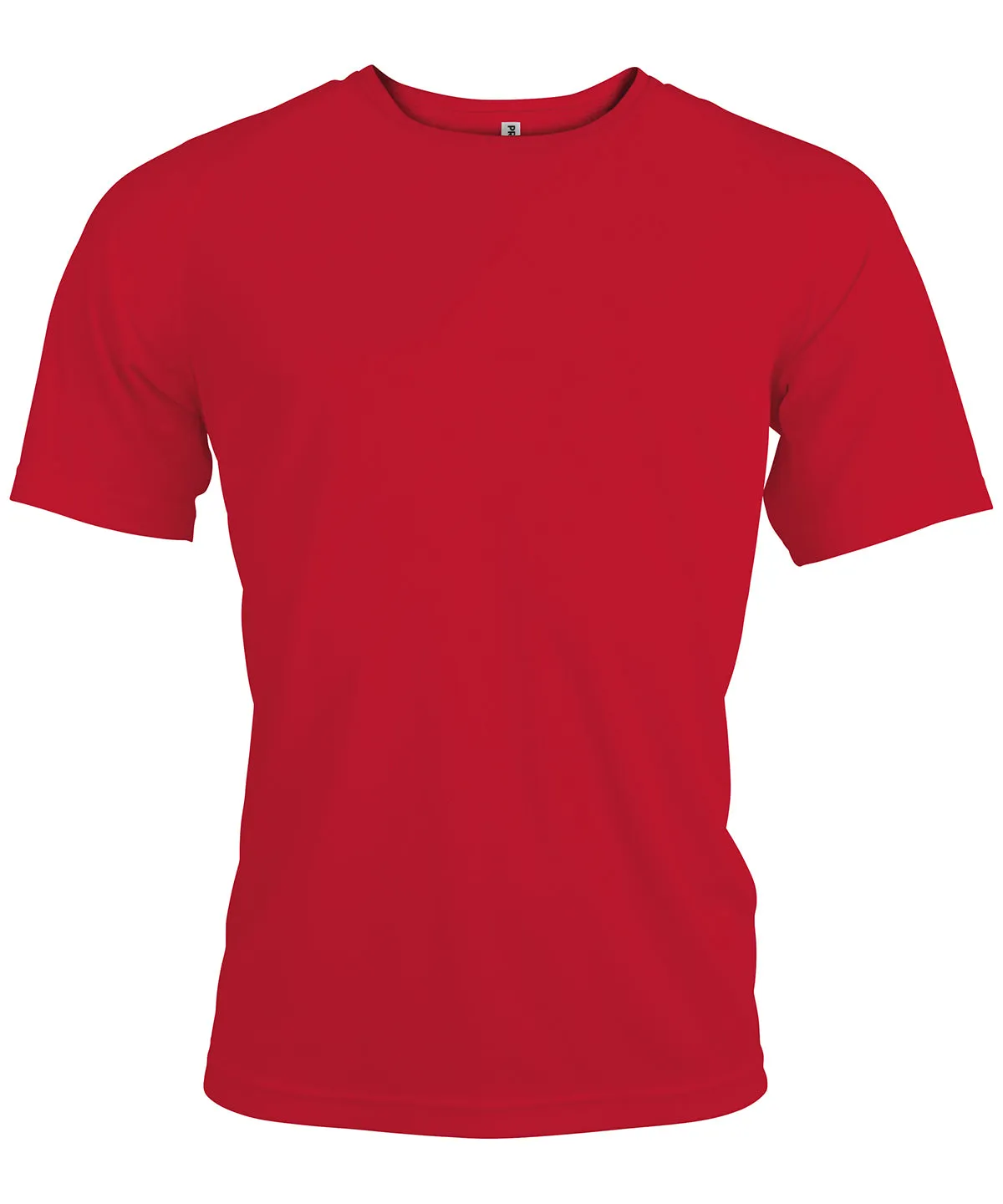 Red - Men's short-sleeved sports T-shirt