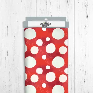 Red Mushroom Polka Dot