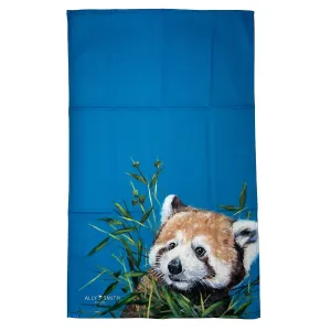 Red Panda Tea Towel Ally Smith