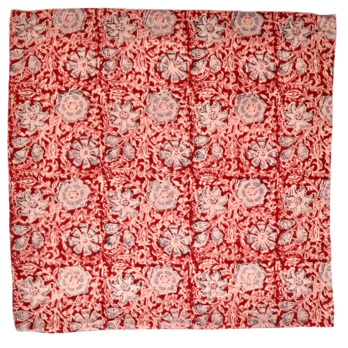 Red Petals - Appliqué Border Bandana (KK1487-22)