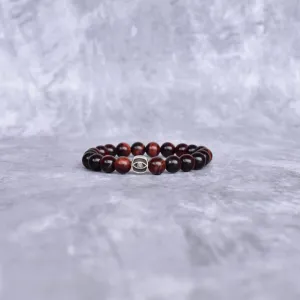 Red Raven - Tiger Eye Bracelet