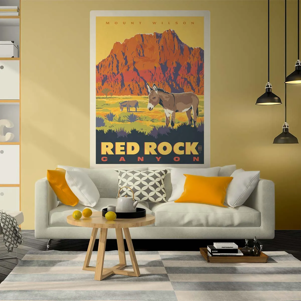 Red Rock Canyon Mt Wilson Las Vegas Decal