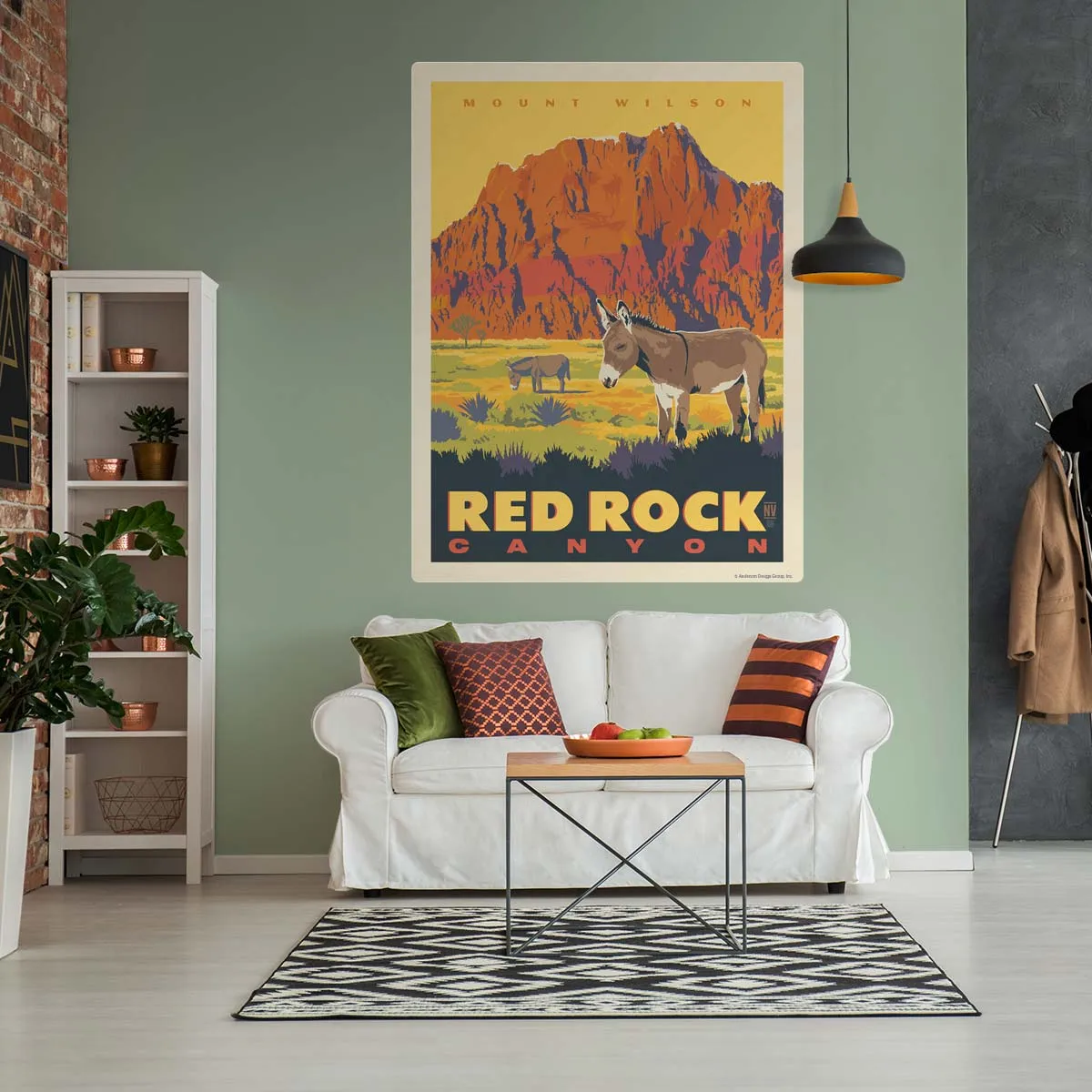 Red Rock Canyon Mt Wilson Las Vegas Decal