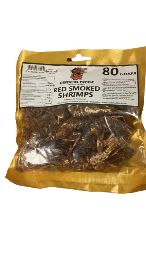 Red Smoked Shrimp Whole 80 g