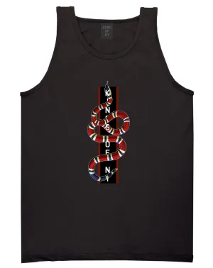 Red Snake Mens Tank Top Shirt