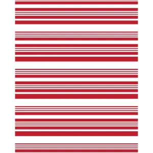 Red Stripes Printed Backdrop