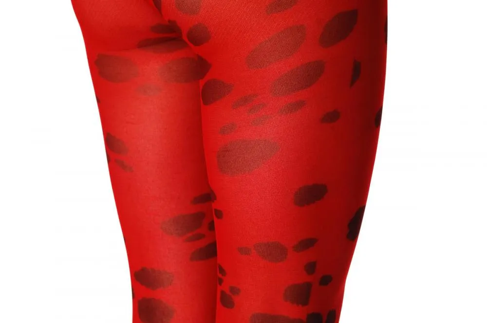 Red With Black Spots