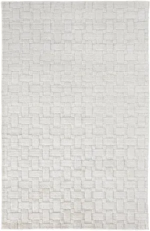 Redford RED8669F White/Silver Rug