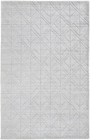 Redford RED8847F White/Silver Rug