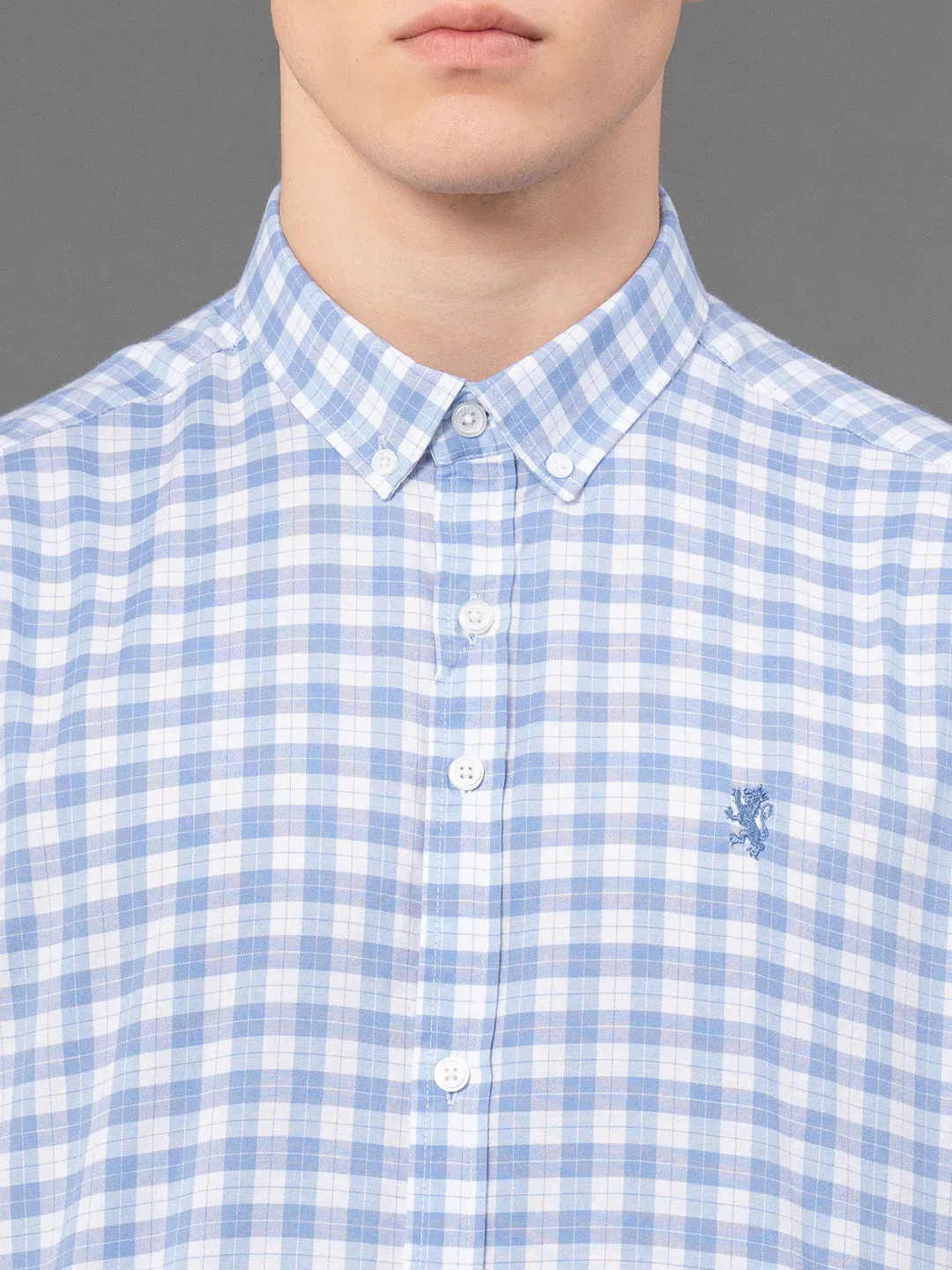 RedTape Pastel Checked Shirt for Men | Classic & Versatile