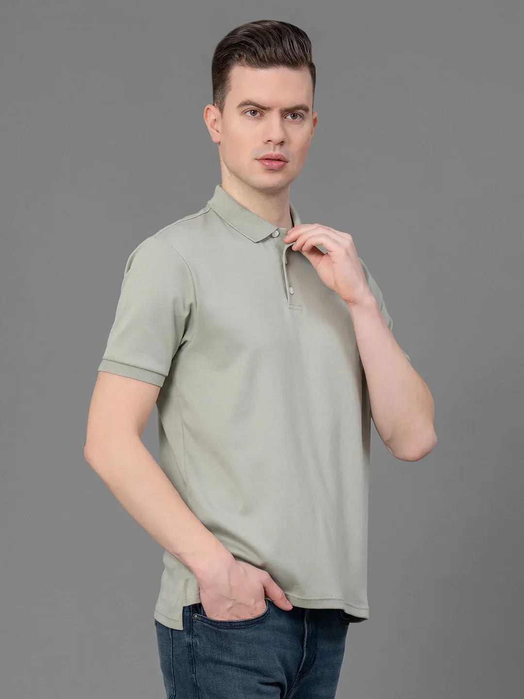 RedTape Polo T-shirt for Men | Comfortable & Stylish