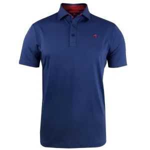 Redvanly Men's Alpine Polo - Mazarine Blue